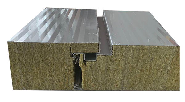 wall rockwool sandwich panesl joint