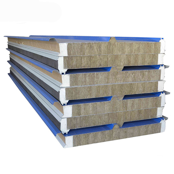 Roof rockwool sandwich panesl 