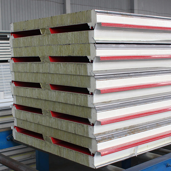 Roof rockwool sandwich panesl