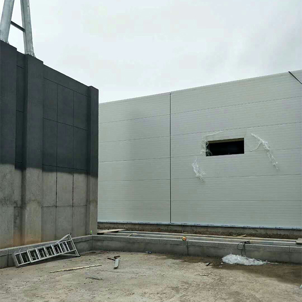 Wall rockwool sandwich panels application