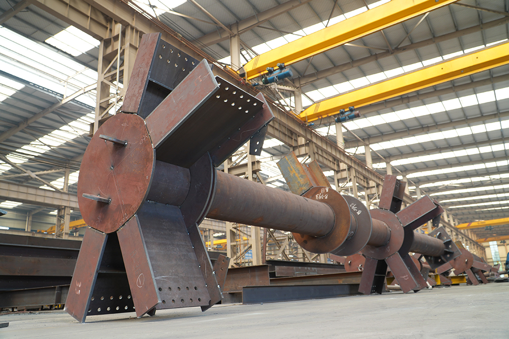Heavy steel structure