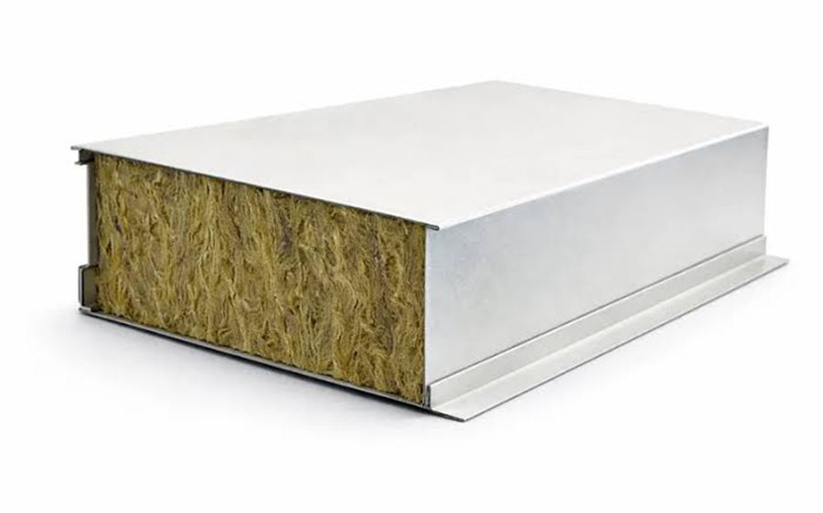 Wall Rockwool sandwich panels