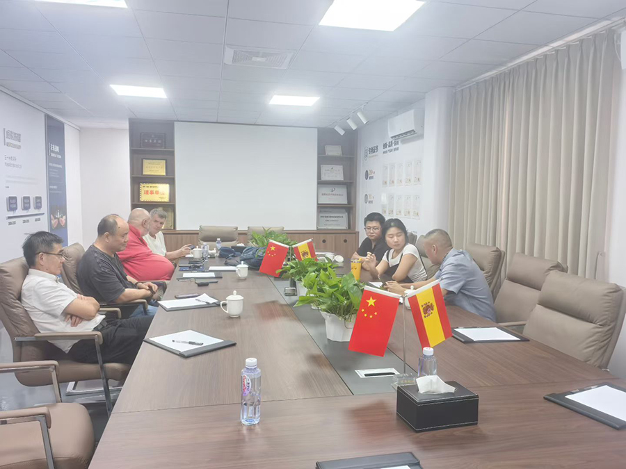 Discussion in the Meeting Room
