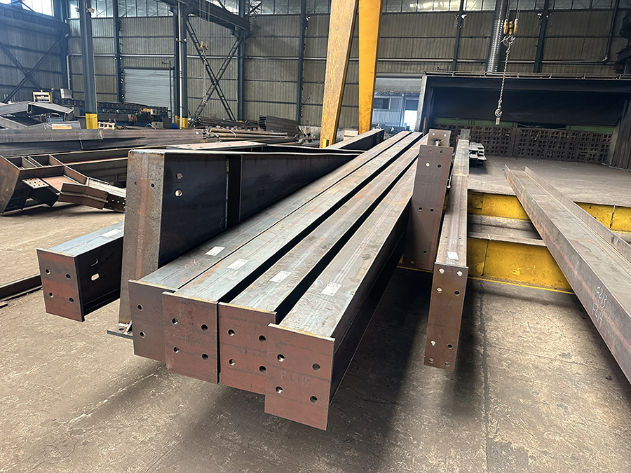 Prefab steel frame structures