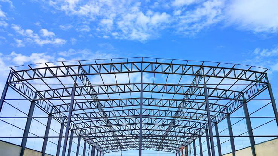 Prefab steel frame structures