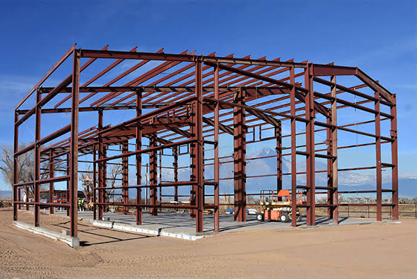 Prefab steel building