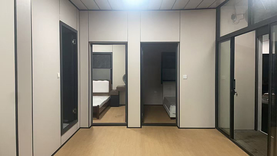 Container house interior