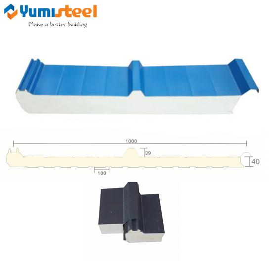  PU waterproof roof sandwich panel