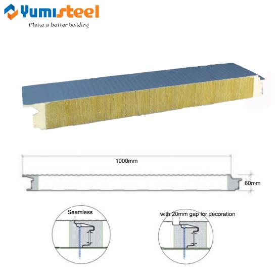 How to identify the quality of rockwool sandwich panel - yumisteel