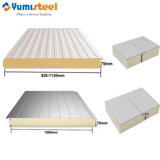 PU wall sandwich panels