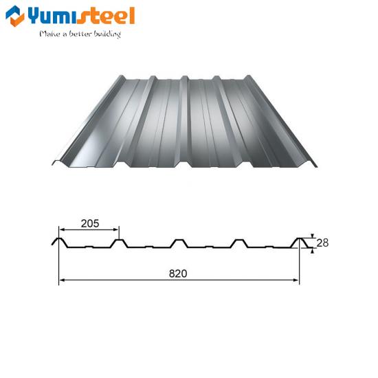 Building Roof, Corrugated Metal Roof Sizes