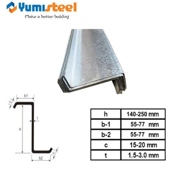 steel structure of metal purling