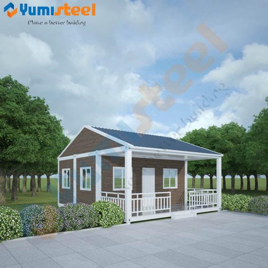 China Leading Prefabricated farmer house with front porch Manufacturer