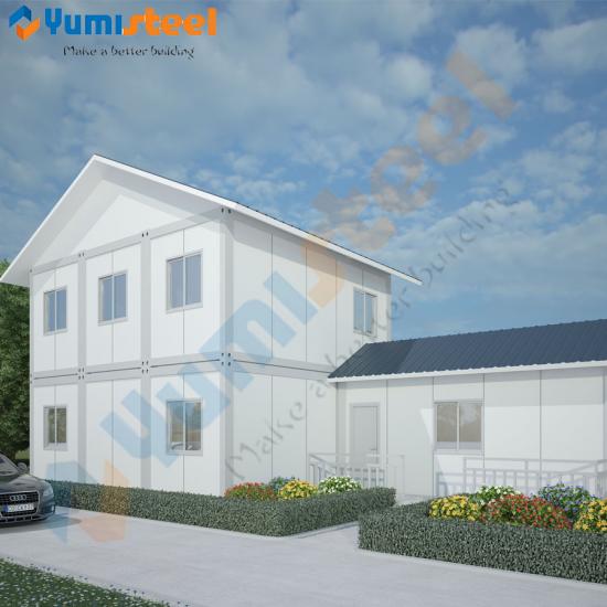 China Leading Compact functional four bedroom prefabricated container house Manufacturer