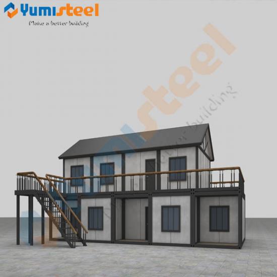 Prefabricated modular container house