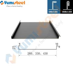 Standing seam metal roofing and corrugated metal roofing steel roof cost