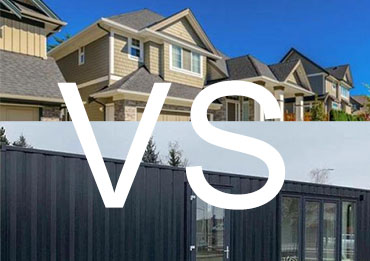 Light Steel Villa vs Container House