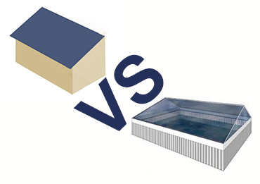 Single-slope Roof VS Double Slope Roof