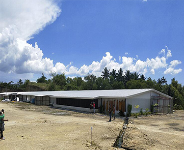 Steel Poultry House in Ghana