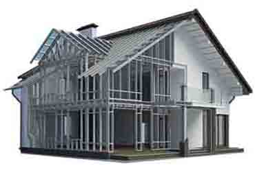 What is the lightweight steel villa?