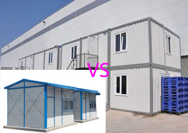 Container house VS Traditional prefab house
