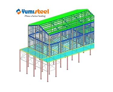 Light Steel Villa in Spanish