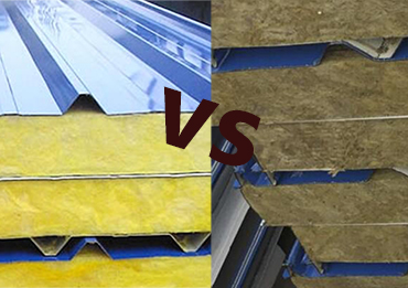 Glasswool Sandwich Panels VS Rockwool Sandwich Panels