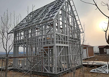 Development of light steel villa in China