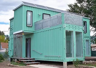 Container house-breaking through the traditional structure buildings