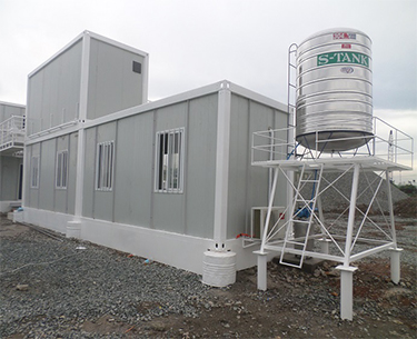 Fast assembled container houses in the Philippines