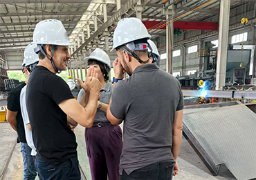 Yumisteel Host Brazilian Clients at Facilities