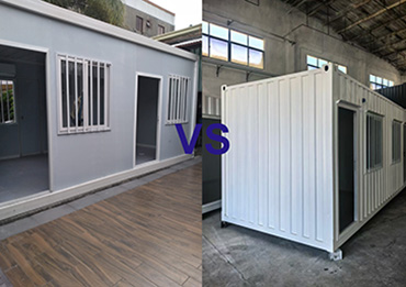 What's The Differences Between Flat Pack and Shipping Container House?
