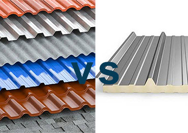 Metal Roofing vs. Sandwich Roof Panels: Which Is Better for Industrial Buildings?