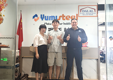 Australian Clients Visit Yumisteel 