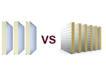 PU Sandwich Panel vs Rock Wool Sandwich Panel