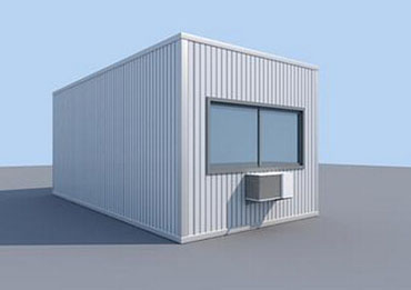 Ten seconds let you know the interior wall materials of the container house 