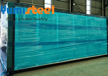 Yumisteel's Routine Production Inspection of Container Houses