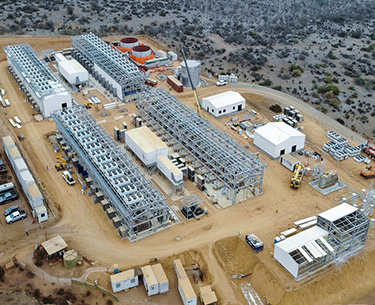 QUICKSTART 475 MW Multisite Engine Power Plant (Chile)