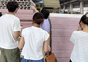 A Factory Tour for New Sales At Yumisteel